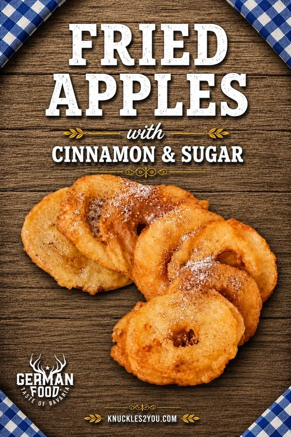 Austrian Fried Apples in Cinnamon Sugar